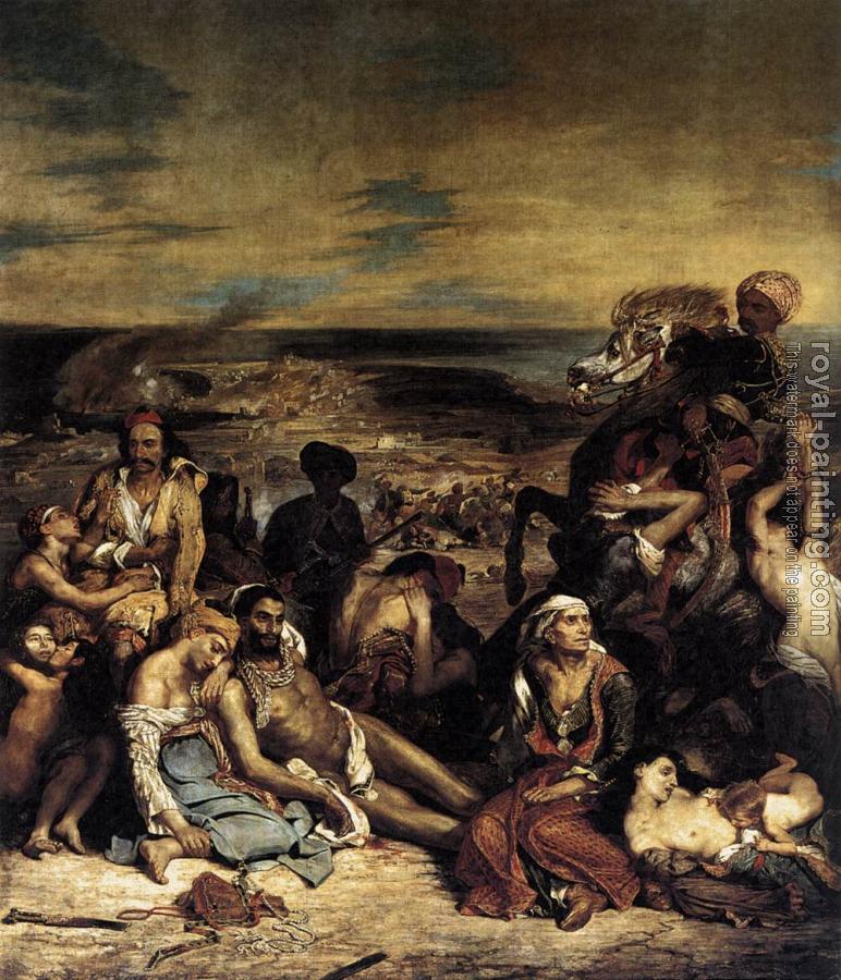 Eugene Delacroix : The Massacre at Chios